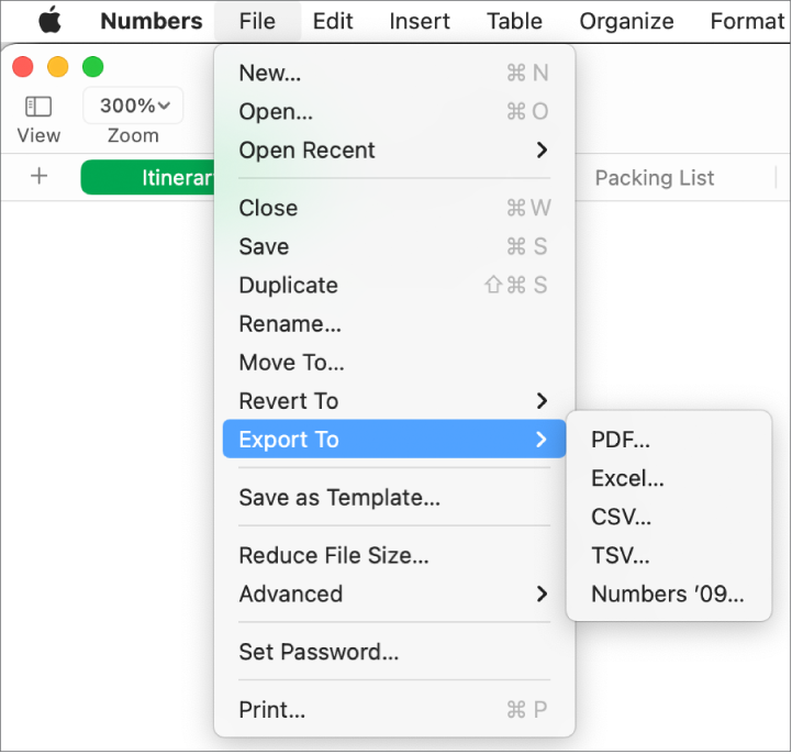 excel for mac vs numbers